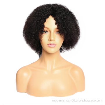 Full Cuticles Aligned Brazilian human Hair Headband Wigs,Cheap Wholesale Natural Virgin Human Hair Wigs for black Women